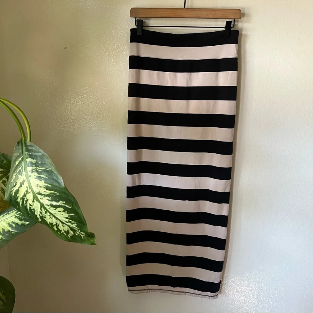 Free People | Stripe Column Maxi Skirt - Picture 2 of 7